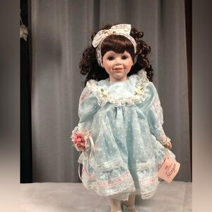 Porcelain Morgan Brittany Porcelain Doll